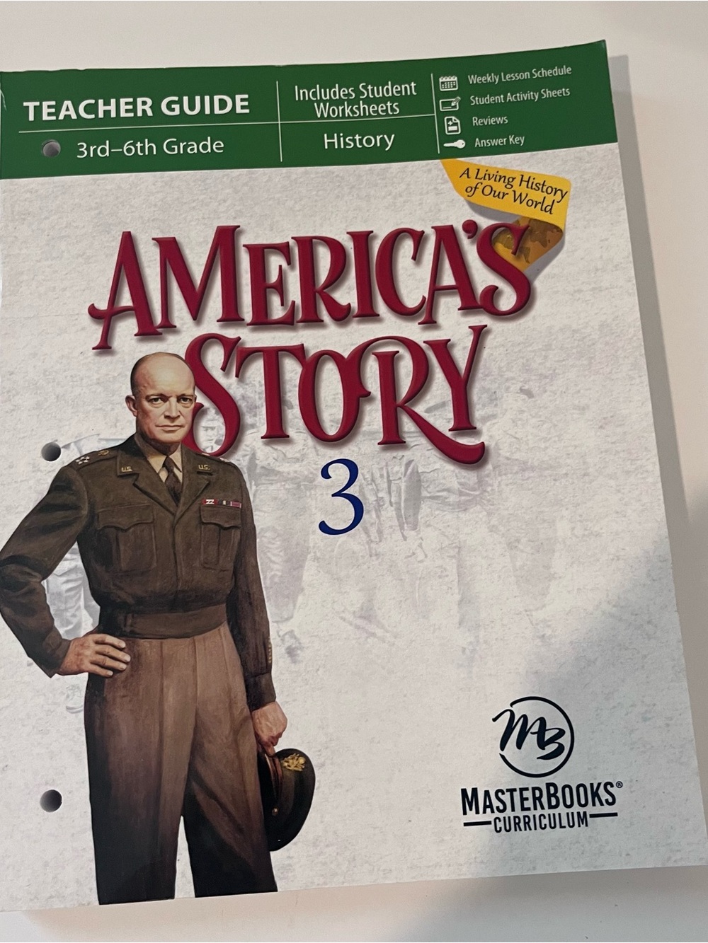 Masterbooks America’s Story 3 Teacher Guide 3rd-6th grade history